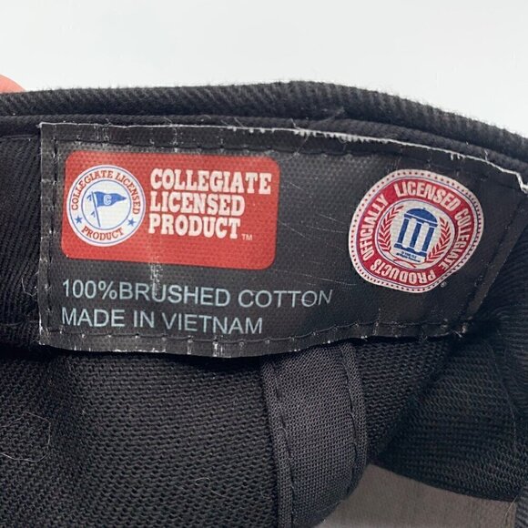 Miami Hurricanes NCAA Black Captivating Headgear Strapback Hat - Picture 6 of 6